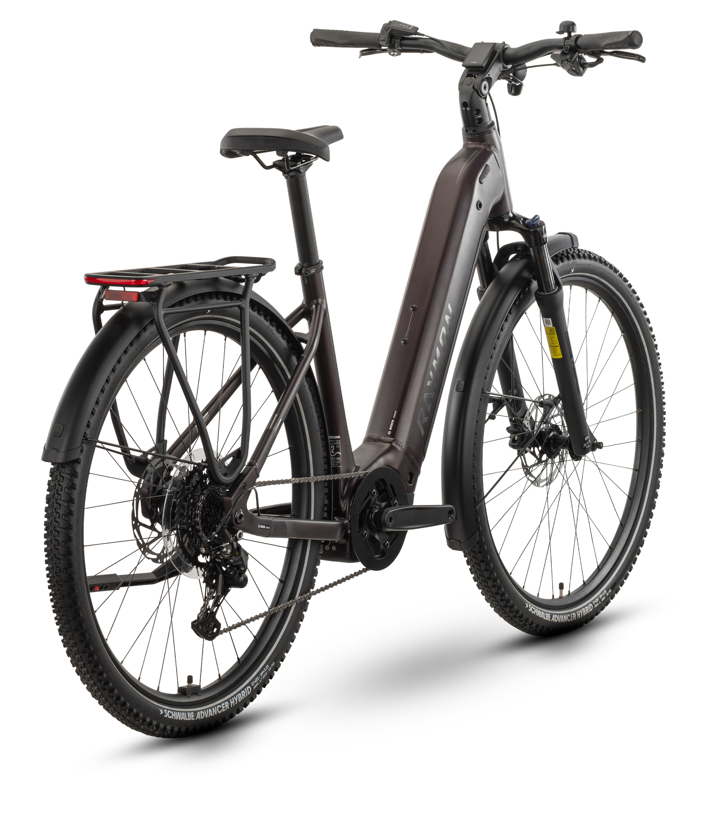 Raymon Tahona Comp E-Trekkingbikes (lila) 2